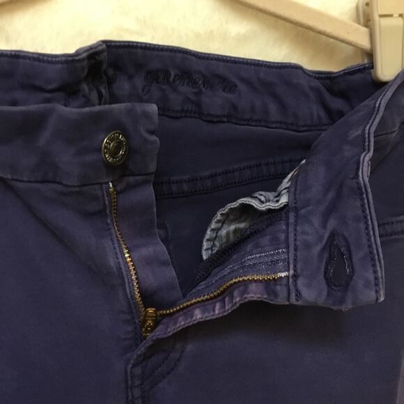 7 For All Mankind Vibrant Purple Skinny Jeans - Picture 7 of 7